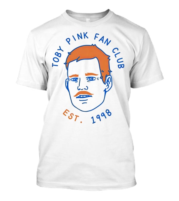 Toby Pink Fan Club Est 1998 Orange T-Shirt