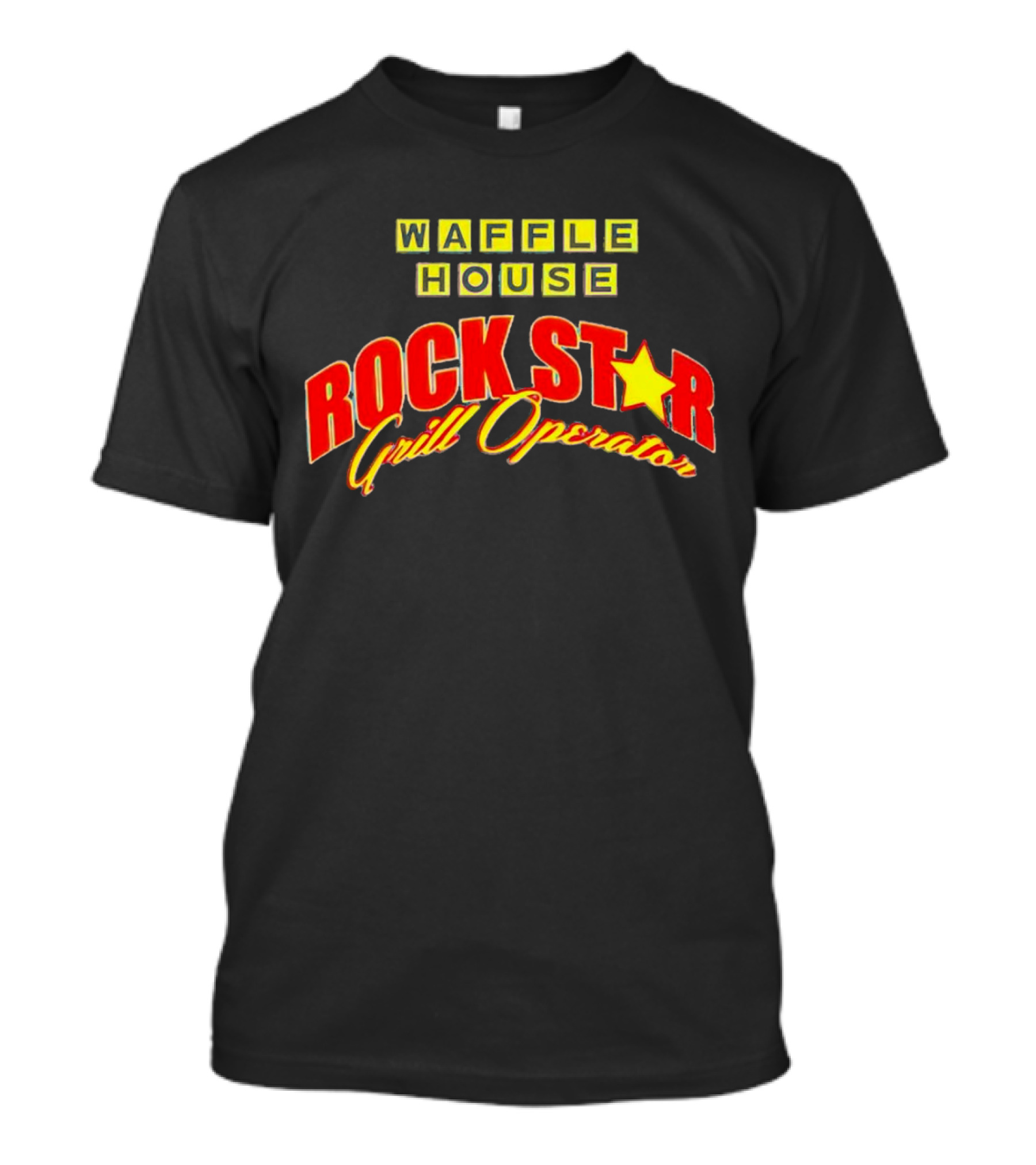 Waffle House Rock Star Grill Operator T-Shirt