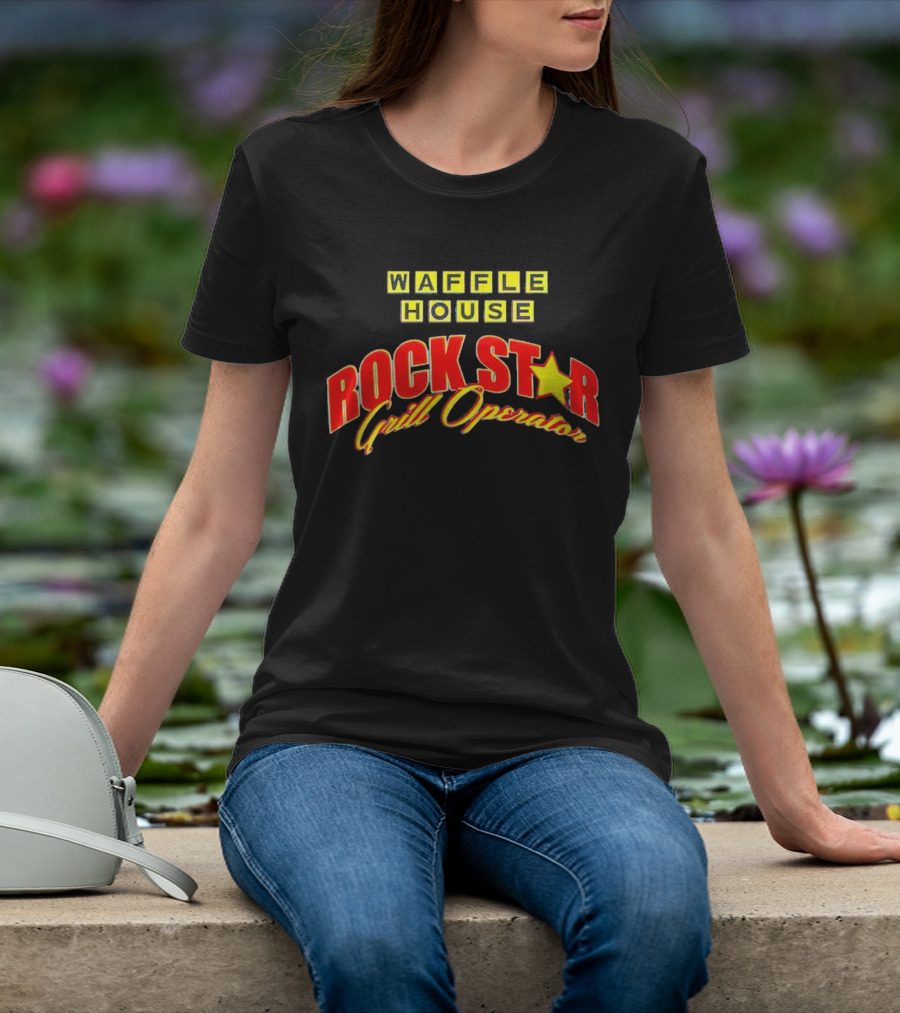 Waffle House Rock Star Grill Operator T-Shirt