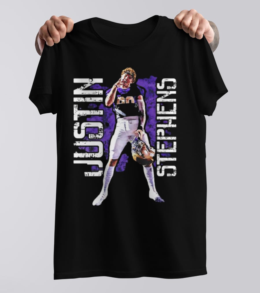 Justin Stephens Butler Grizzlies Football T-Shirt