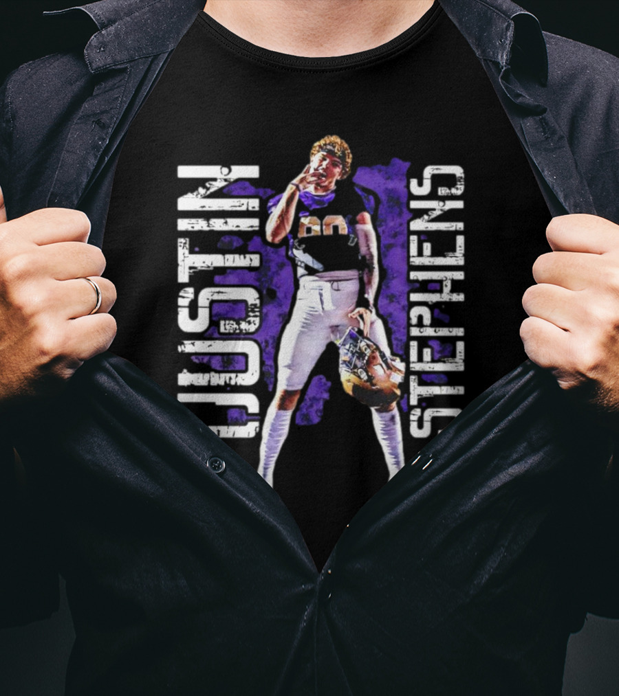 Justin Stephens Butler Grizzlies Football T-Shirt