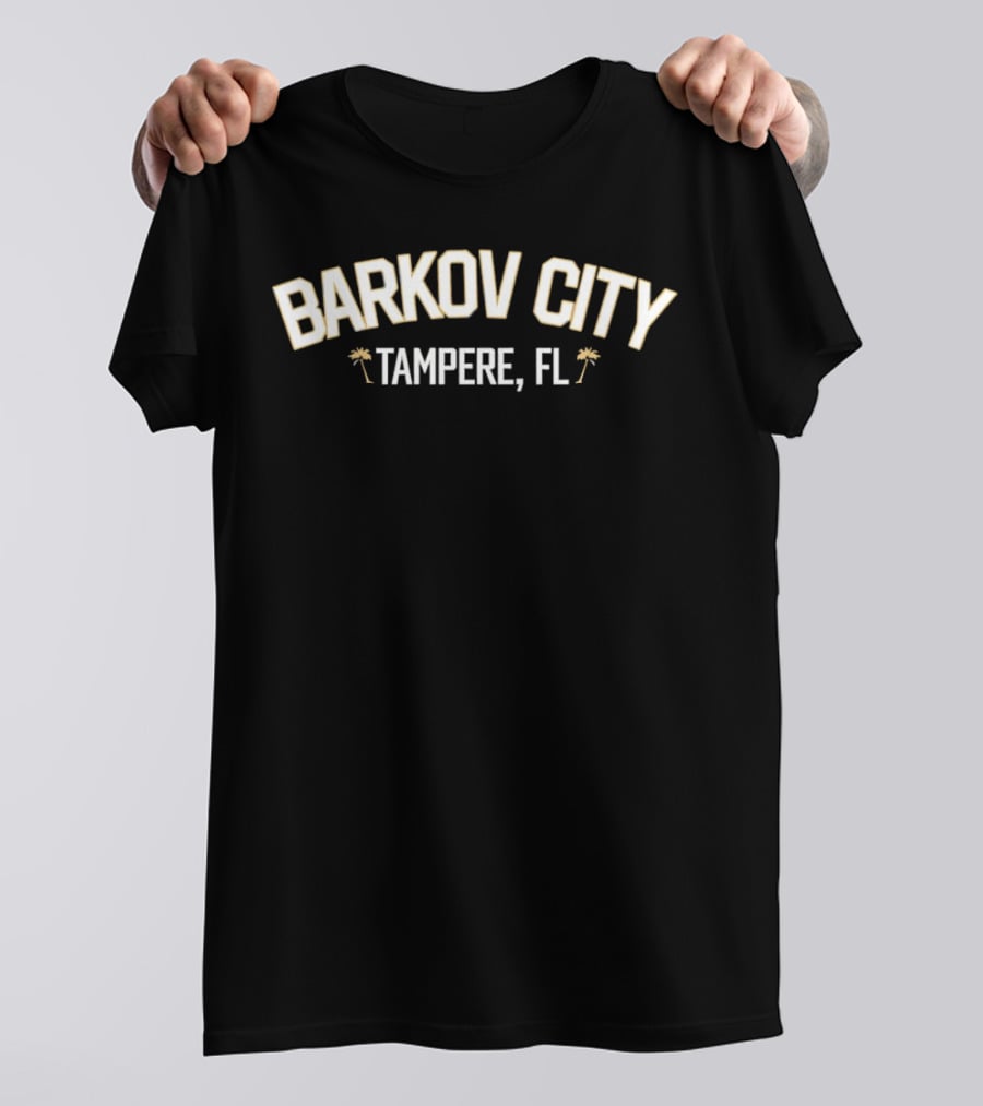 Barkov City Tampere FL Palm Trees T-Shirt