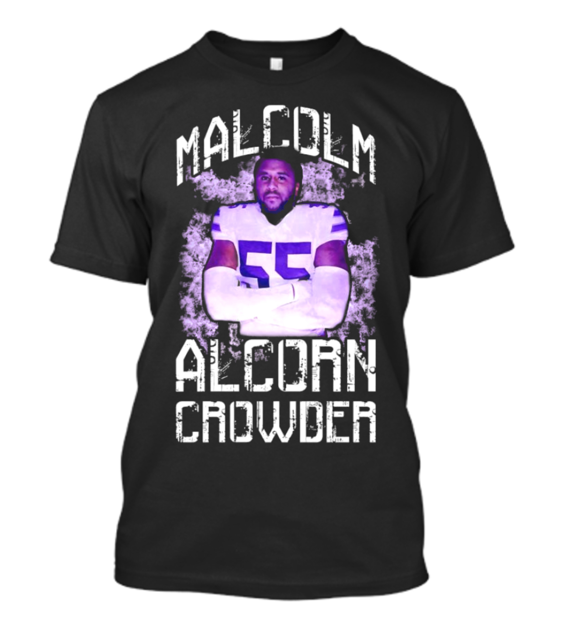 Malcolm Alcorn Crowder Kansas State Wildcats 55 T-Shirt
