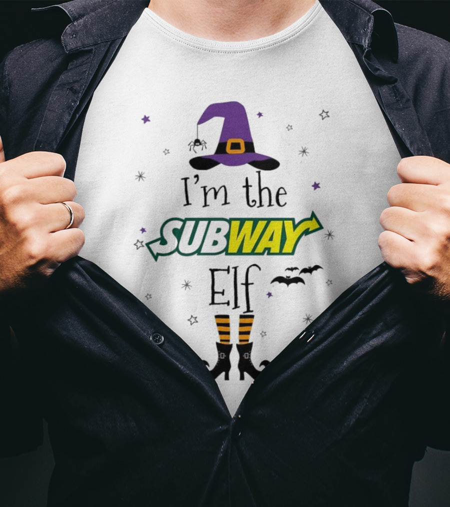 I’m The Subway Witch Elf Halloween T-Shirt