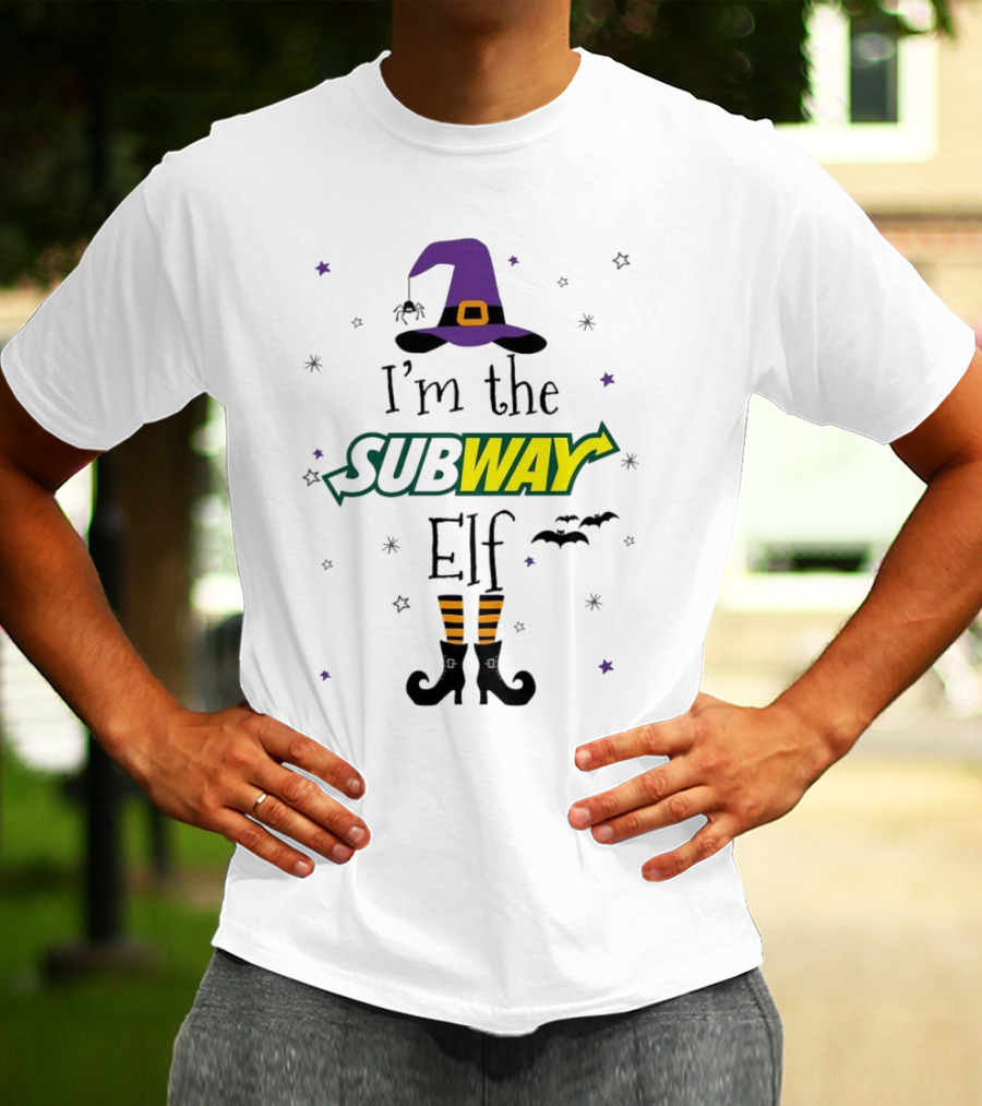 I’m The Subway Witch Elf Halloween T-Shirt