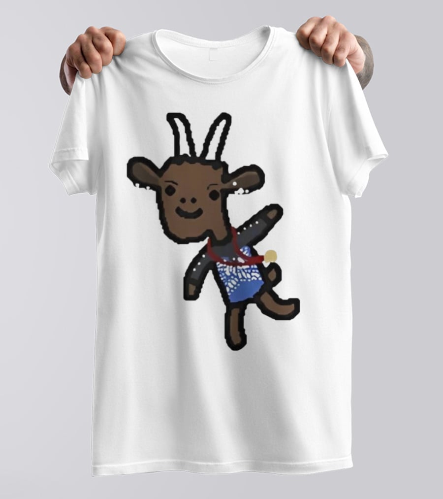 Goat Wearing Medal Inspired By Gymnastics Champion T-Shirt