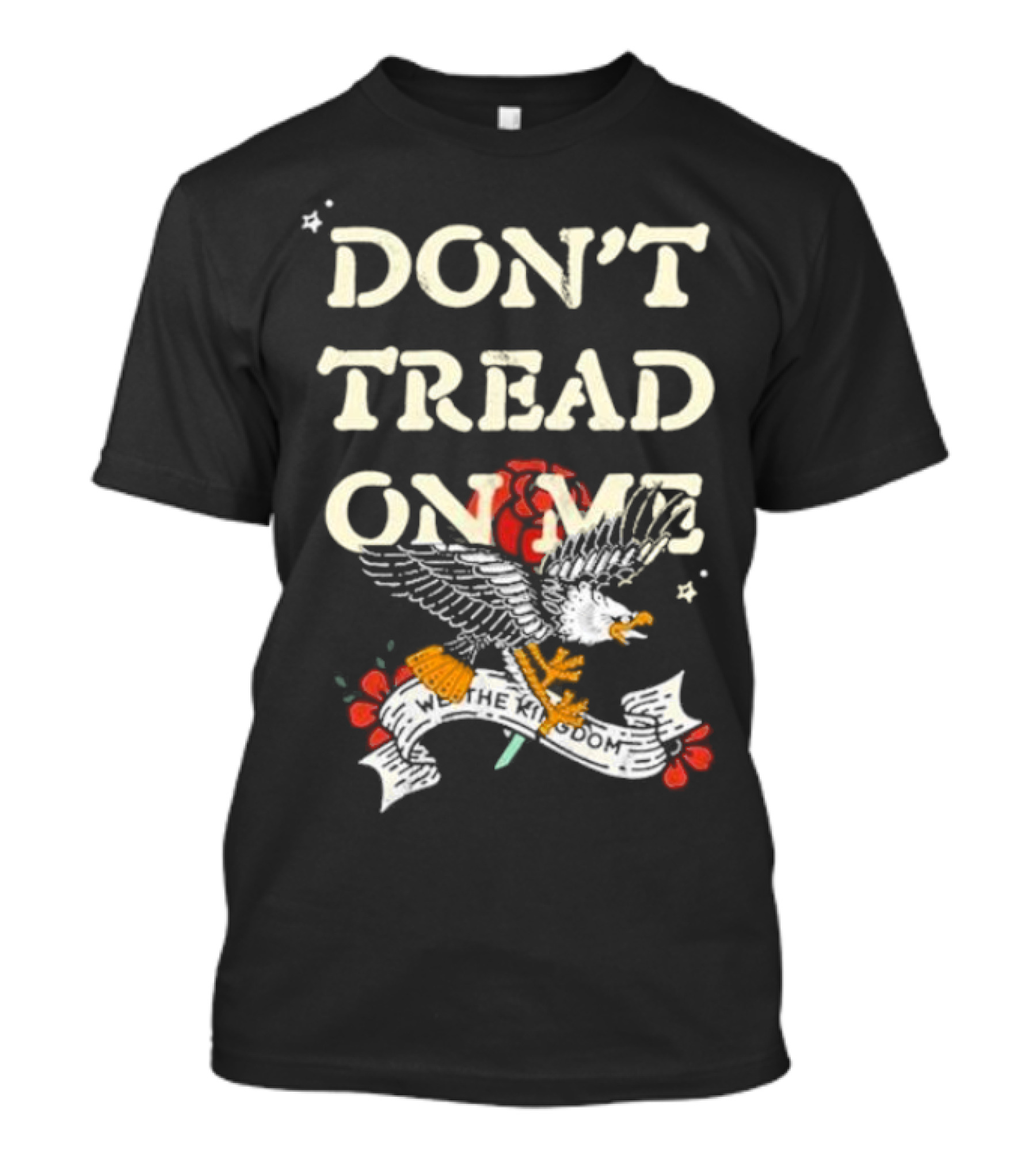 DON'T TREAD ON ME We The Kingdom Eagle Banner T-Shirt