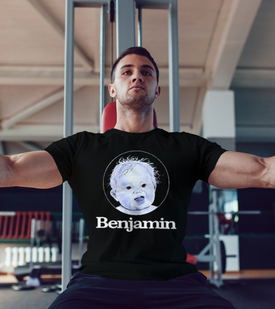 Garrett Watts Baby Benjamin Funny Sketch Drawing T-Shirt
