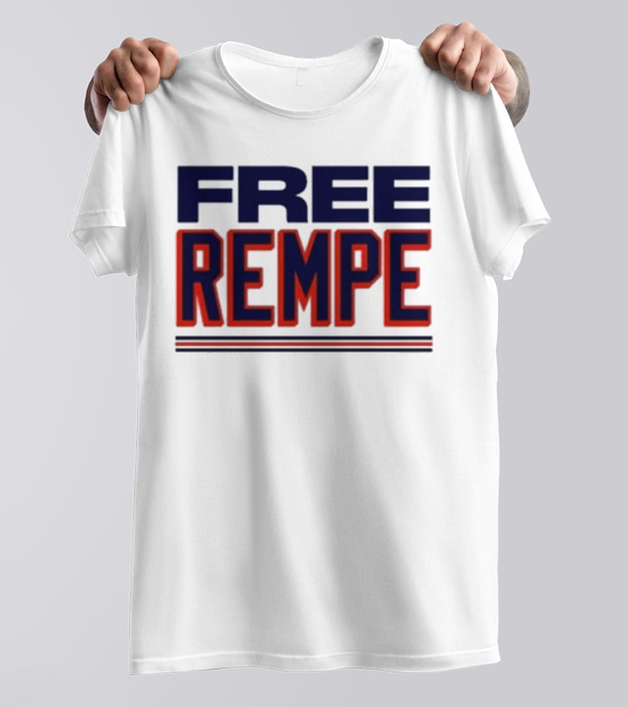 Webleedblue Free Rempe Sports Fan Support T-Shirt