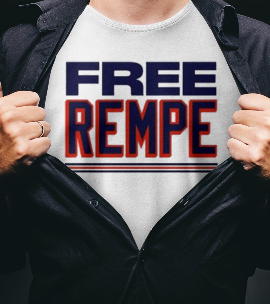 Webleedblue Free Rempe Sports Fan Support T-Shirt