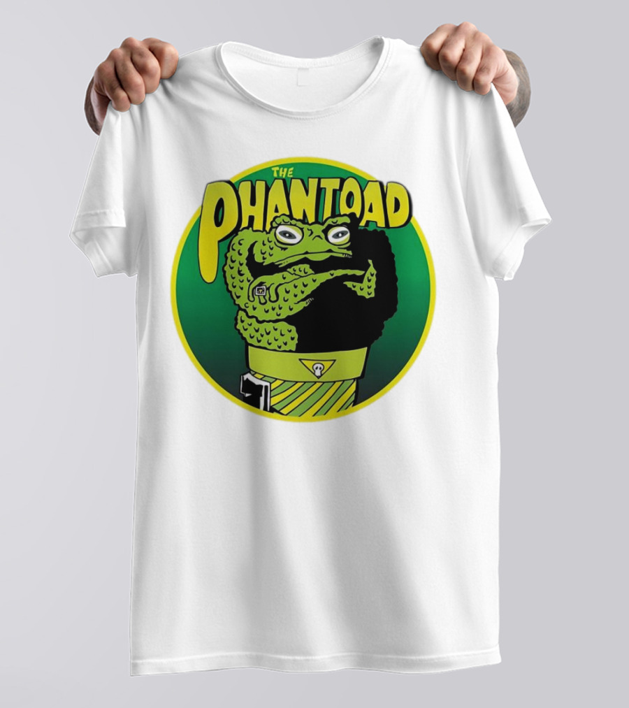 The Phantoad Logo Toad Who Walks Mashup T-Shirt