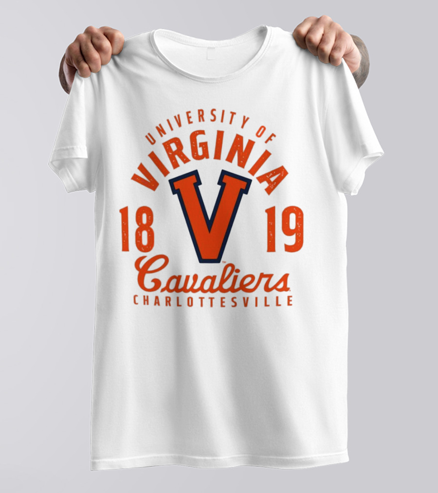 University Of Virginia Cavaliers 1819 Charlottesville T-Shirt