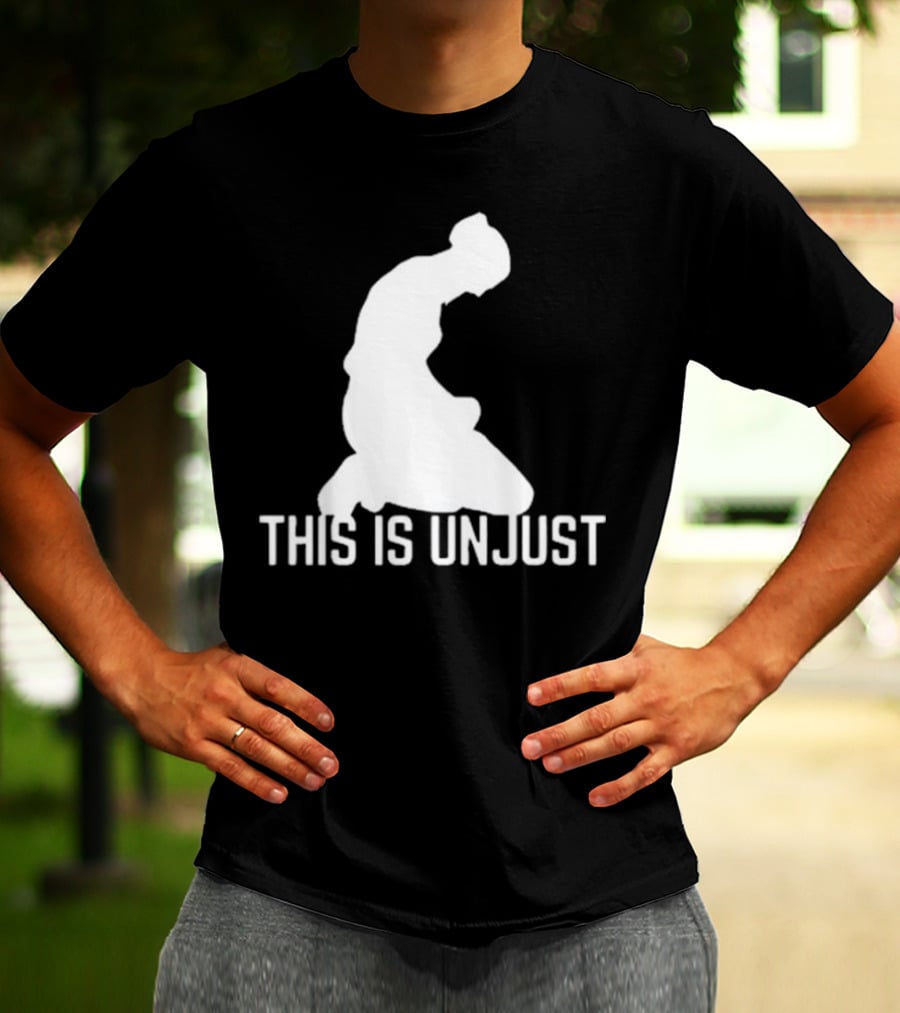 Angela Carini This Is Unjust Kneeling T-Shirt
