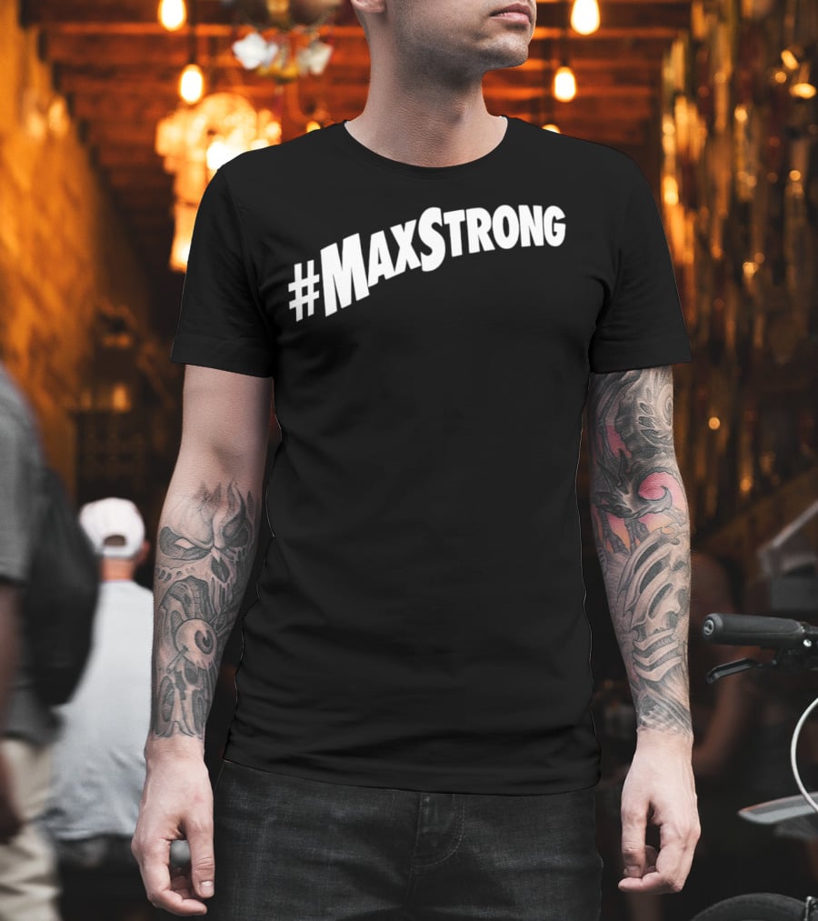 MAXSTRONG Freeman 5 Logo Hashtag T-Shirt