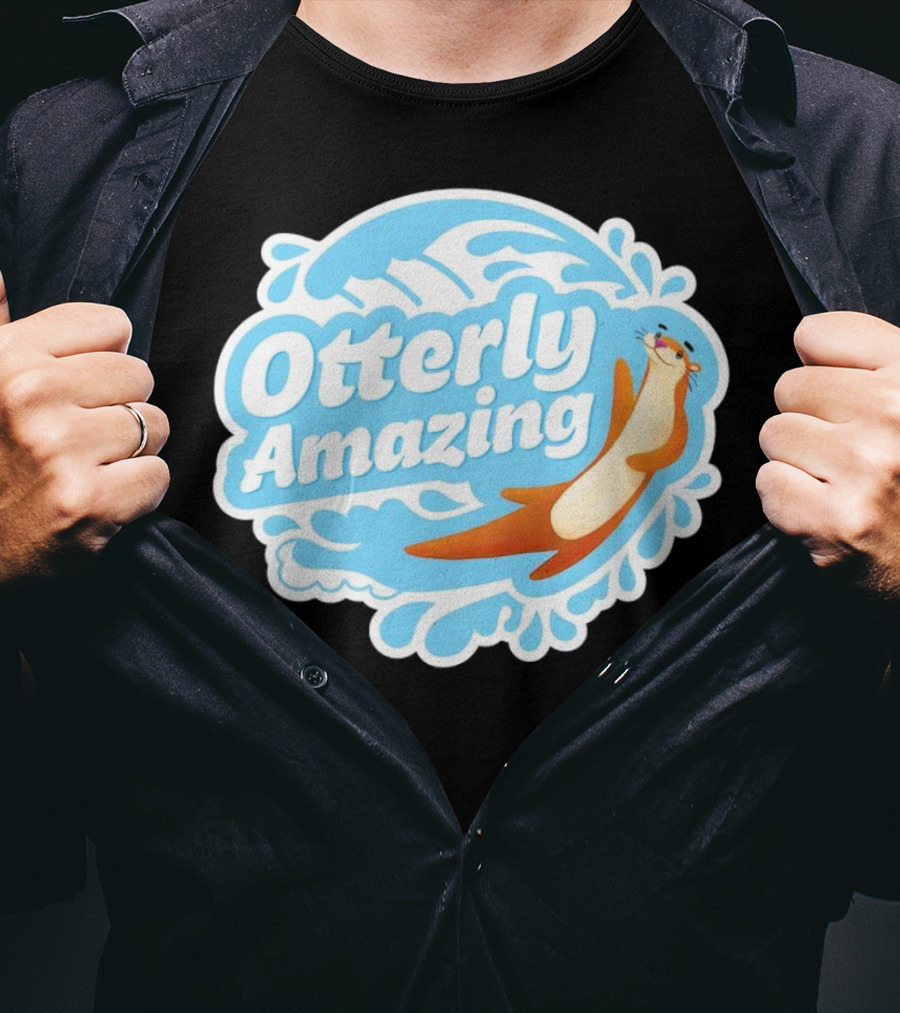 Otterly Amazing Otter Waves T-Shirt