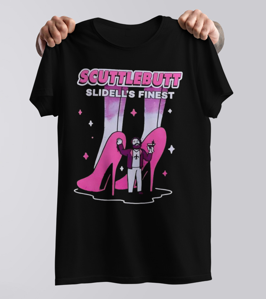 Scuttlebutt Slidell's Finest High Heels And Cocktail Character T-Shirt