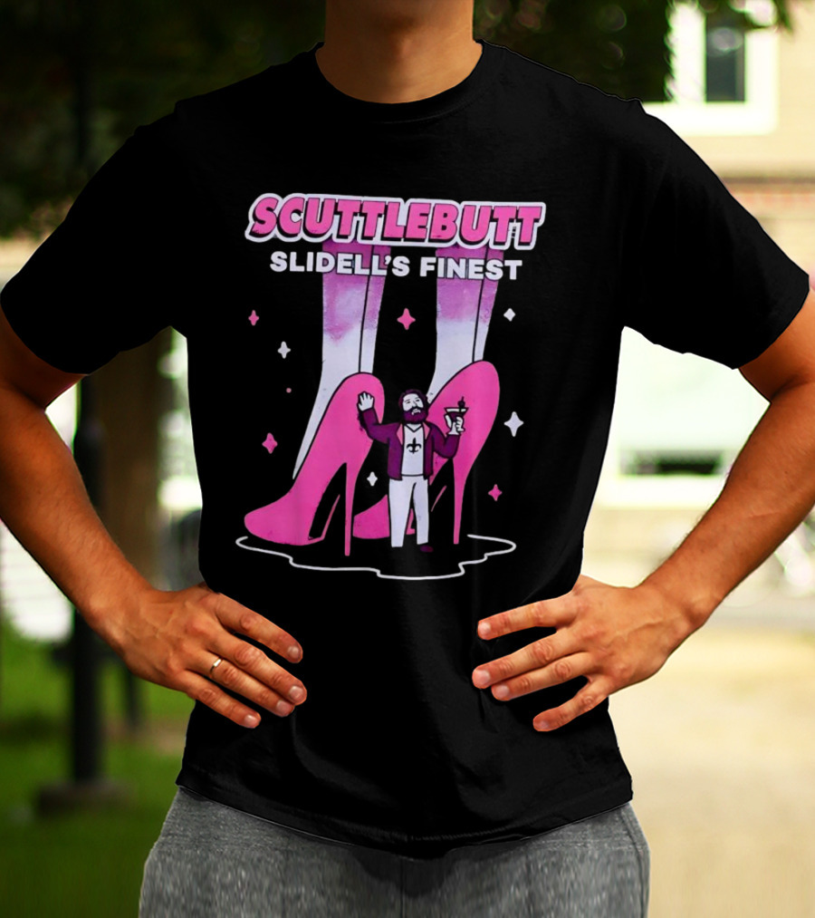 Scuttlebutt Slidell's Finest High Heels And Cocktail Character T-Shirt