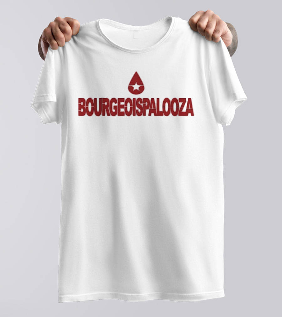 Bourgeoispalooza Red Star Droplet T-Shirt