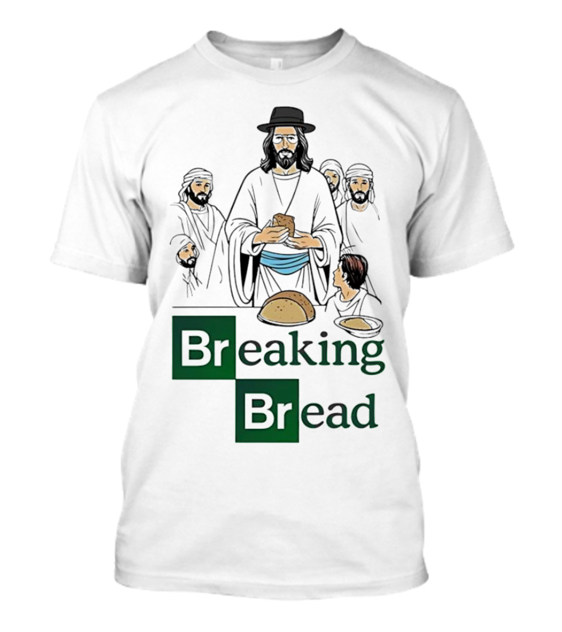 Breaking Bread Jesus Board Game T-Shirt