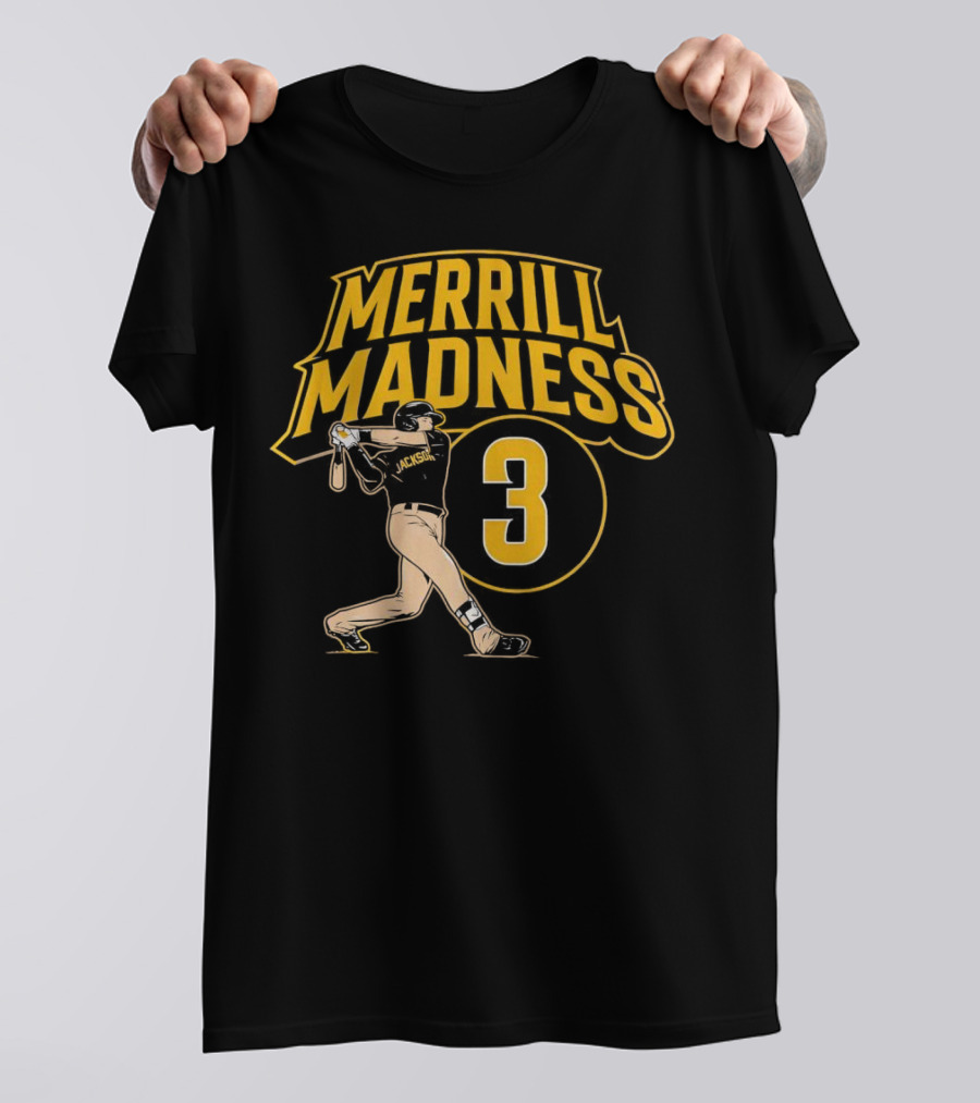 Merrill Madness 3 Jackson San Diego Padres T-Shirt