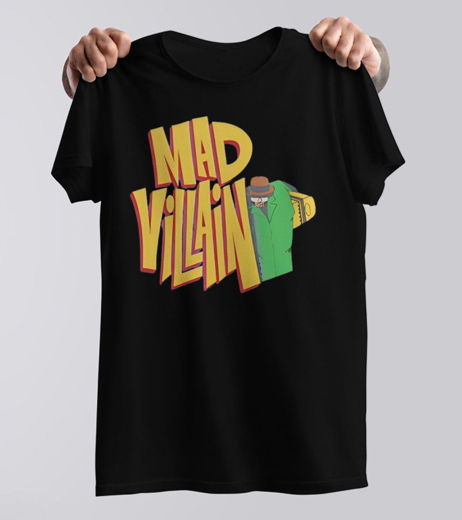 Mad Villain Lurk Mystery Figure In Green Trench Coat And Hat T-Shirt