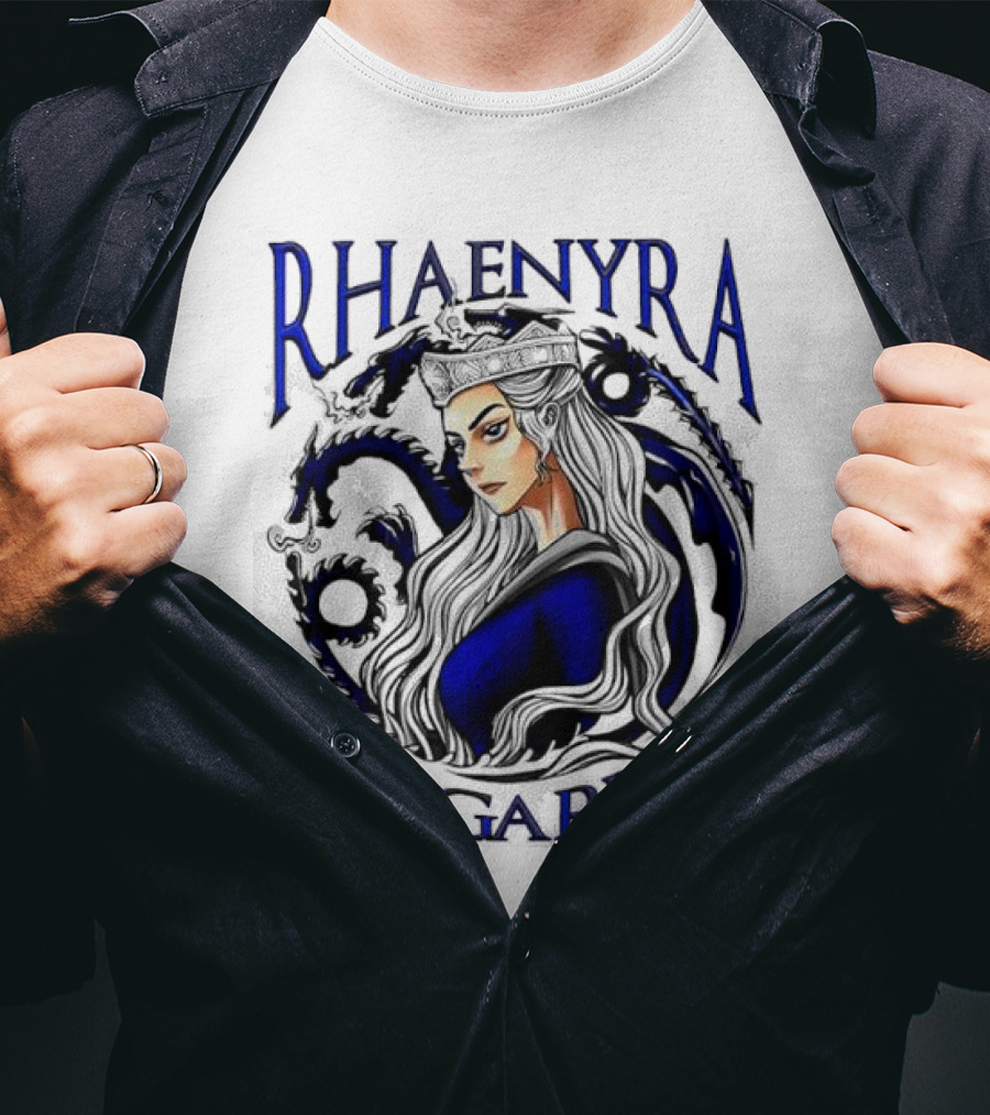 Rhaenyra Targaryen Dragon Emblem Royalty T-Shirt
