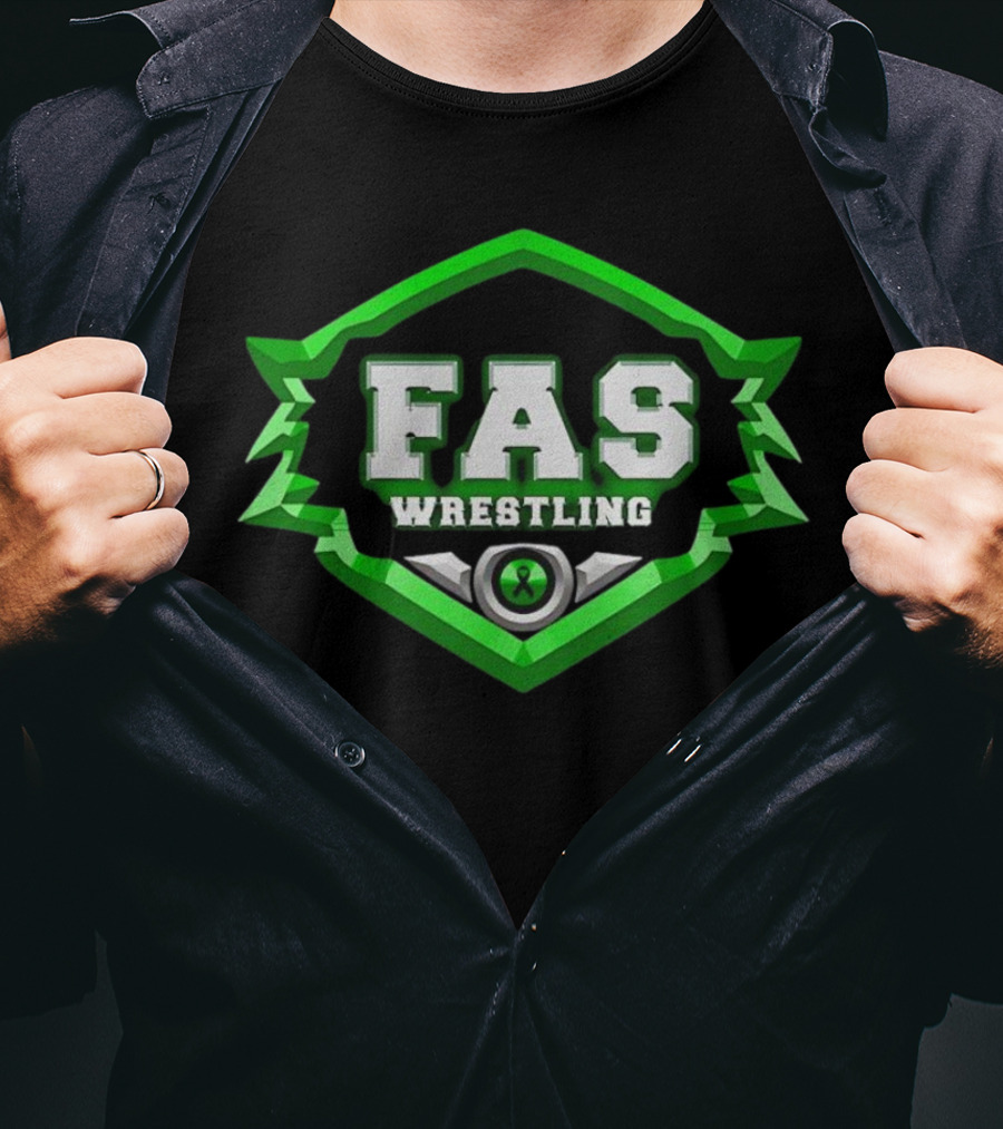 FAS Wrestling Fight Against Suicide T-Shirt