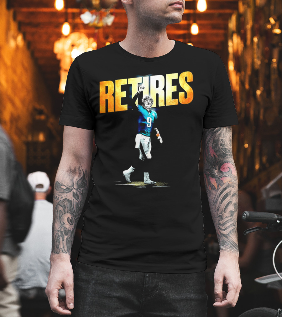 Philadelphia Eagles Nick Foles 9 Retires T-Shirt