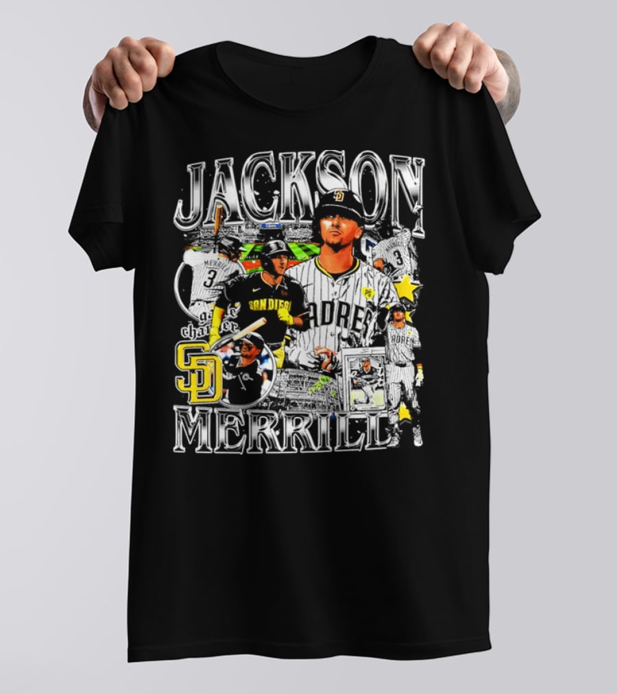Jackson Merrill Padres SD Baseball T-Shirt