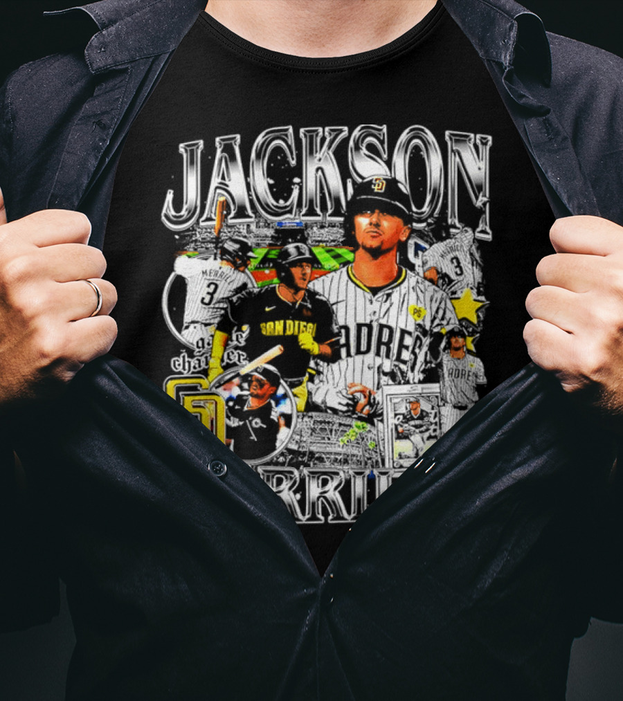 Jackson Merrill Padres SD Baseball T-Shirt