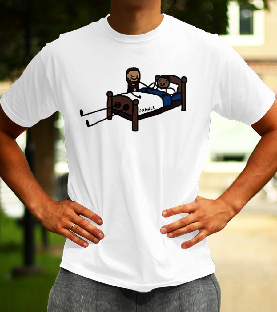 Steph Say Night Night Fanice Basketball Themed Bedtime Scene T-Shirt