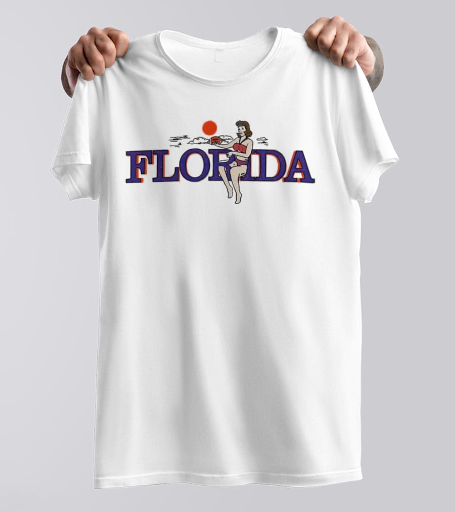 Florida Gators Bikini Girl Sun T-Shirt