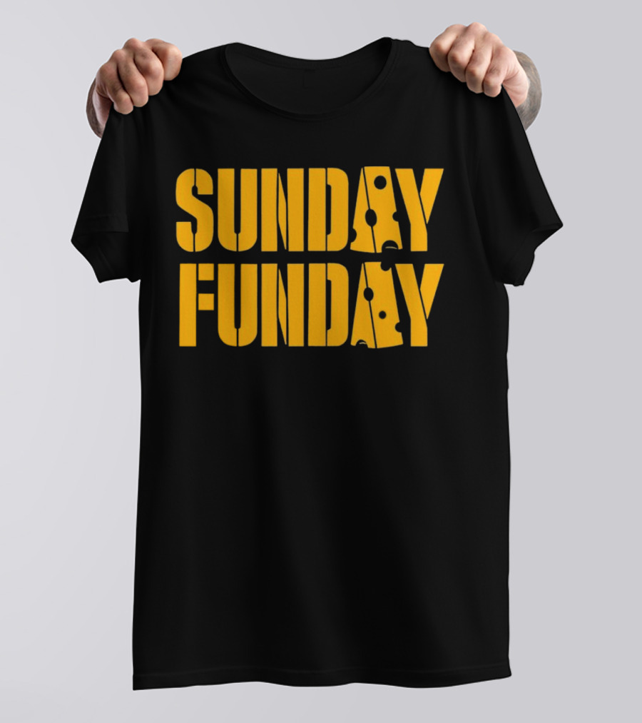 Green Bay Packers Cheesy Sunday Funday T-Shirt