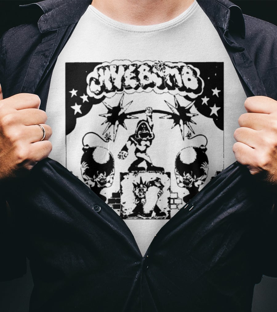 Jivebomb Dynamic Characters And Explosions T-Shirt