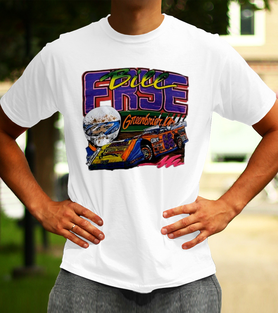 Bill Frye Greenbrier No.66 Dirt Late Model Car GRT Racing T-Shirt