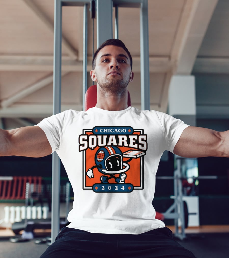 CHICAGO BEARS SQUARES T-Shirt