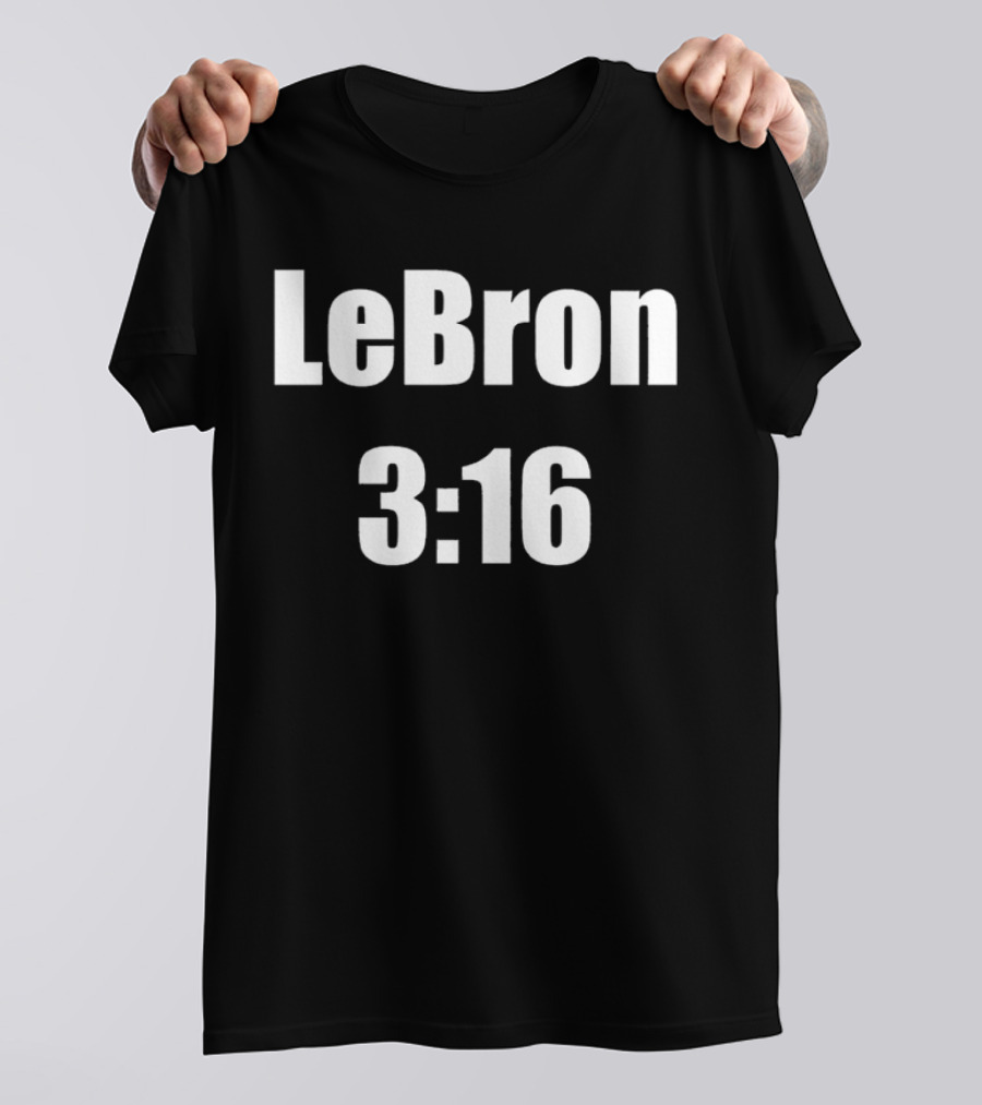 LeBron James 3 16 Sports Crossover Iconic Reference T-Shirt