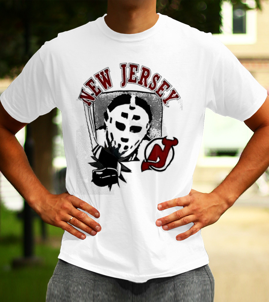 New Jersey Devils Retro Goalie Mask T-Shirt