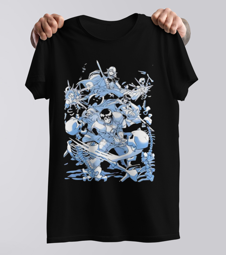 Record Of Lodoss War Party Formed Heroic Fantasy Battle T-Shirt
