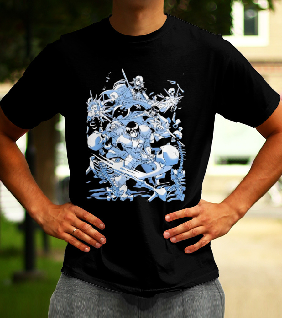 Record Of Lodoss War Party Formed Heroic Fantasy Battle T-Shirt
