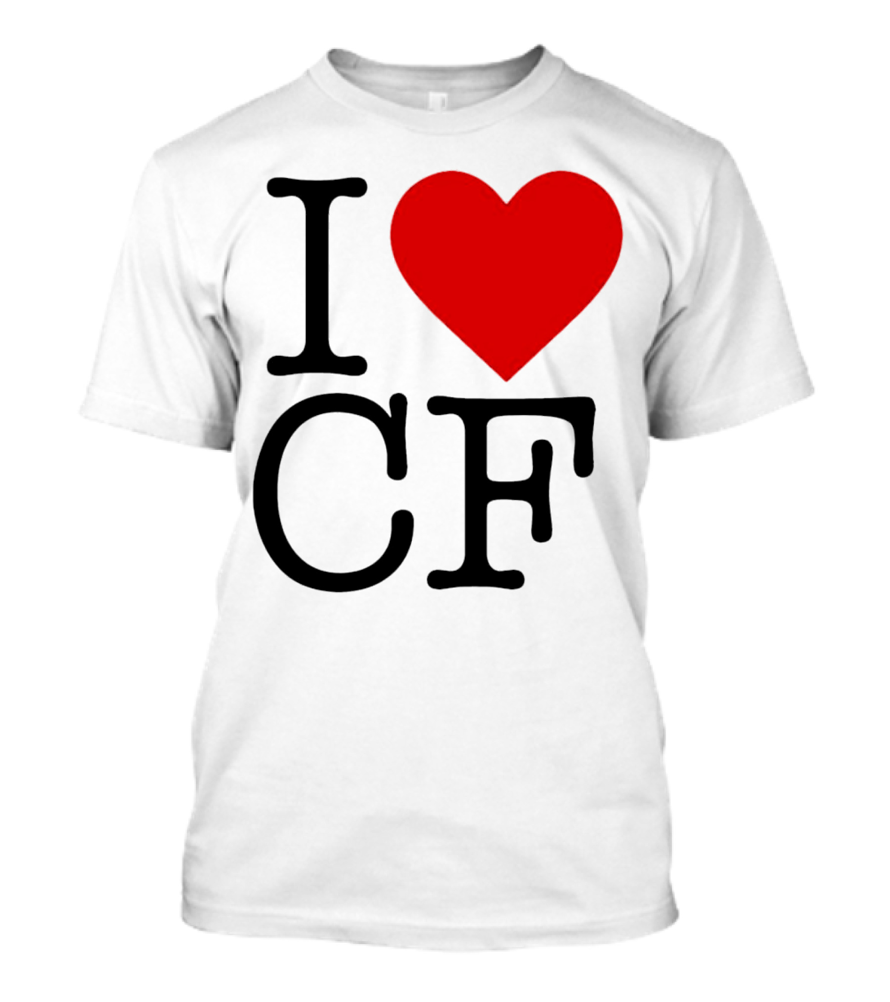 I Heart Charlotte Folk CF T-Shirt