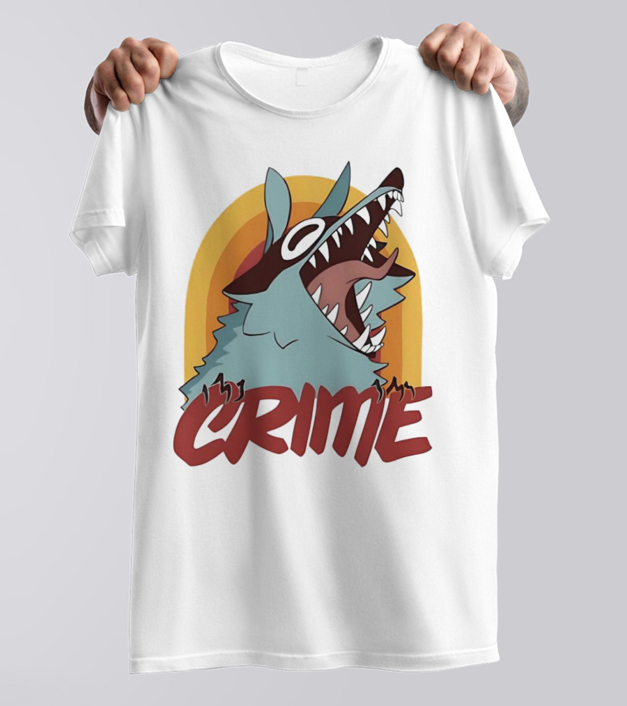 Kay Powell Wolf Crime T-Shirt