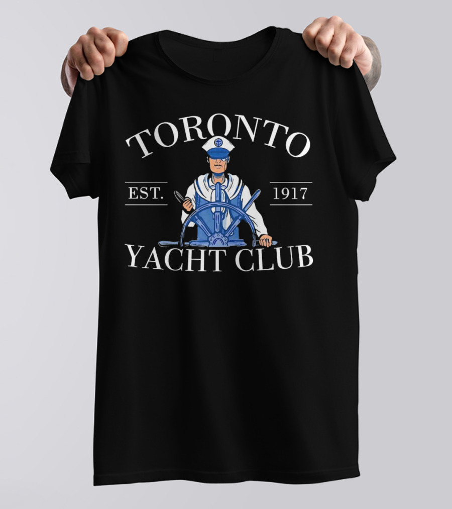 TORONTO YACHT CLUB EST. 1917 SAILOR AT HELM T-Shirt