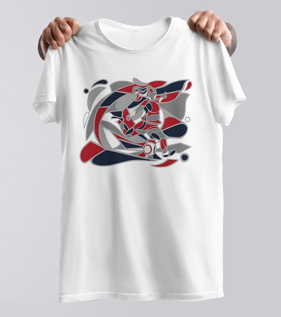 USWNT United States Soccer Mosaic T-Shirt