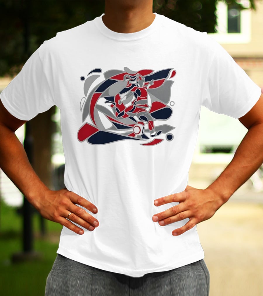 USWNT United States Soccer Mosaic T-Shirt