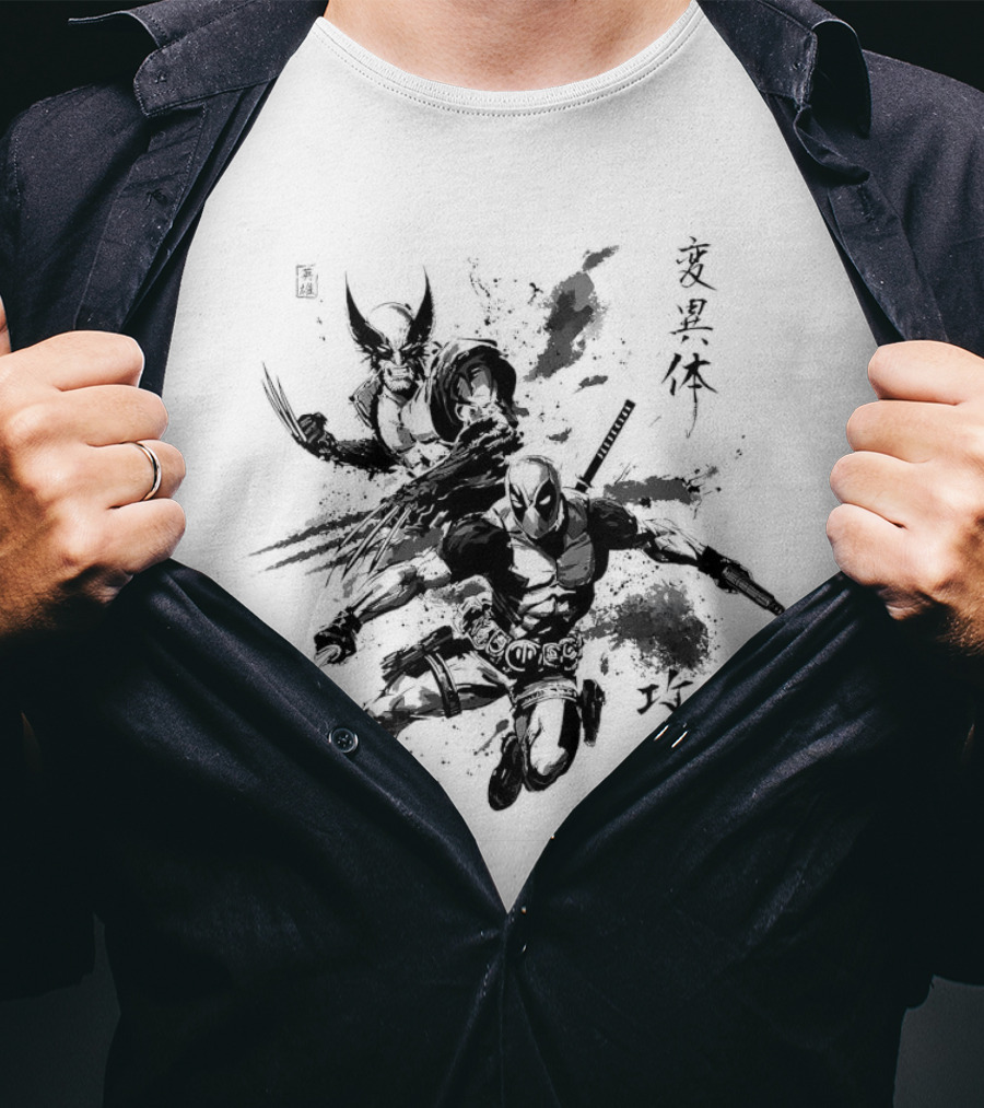 Deadpool Wolverine T-Shirt