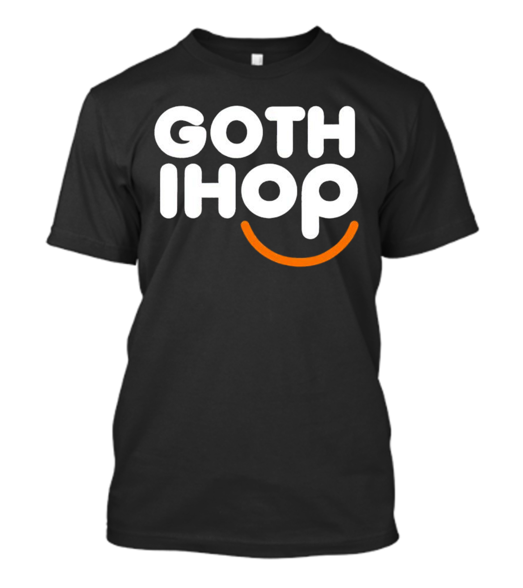 Goth IHOP Merchandise Smile Dark Aesthetic T-Shirt