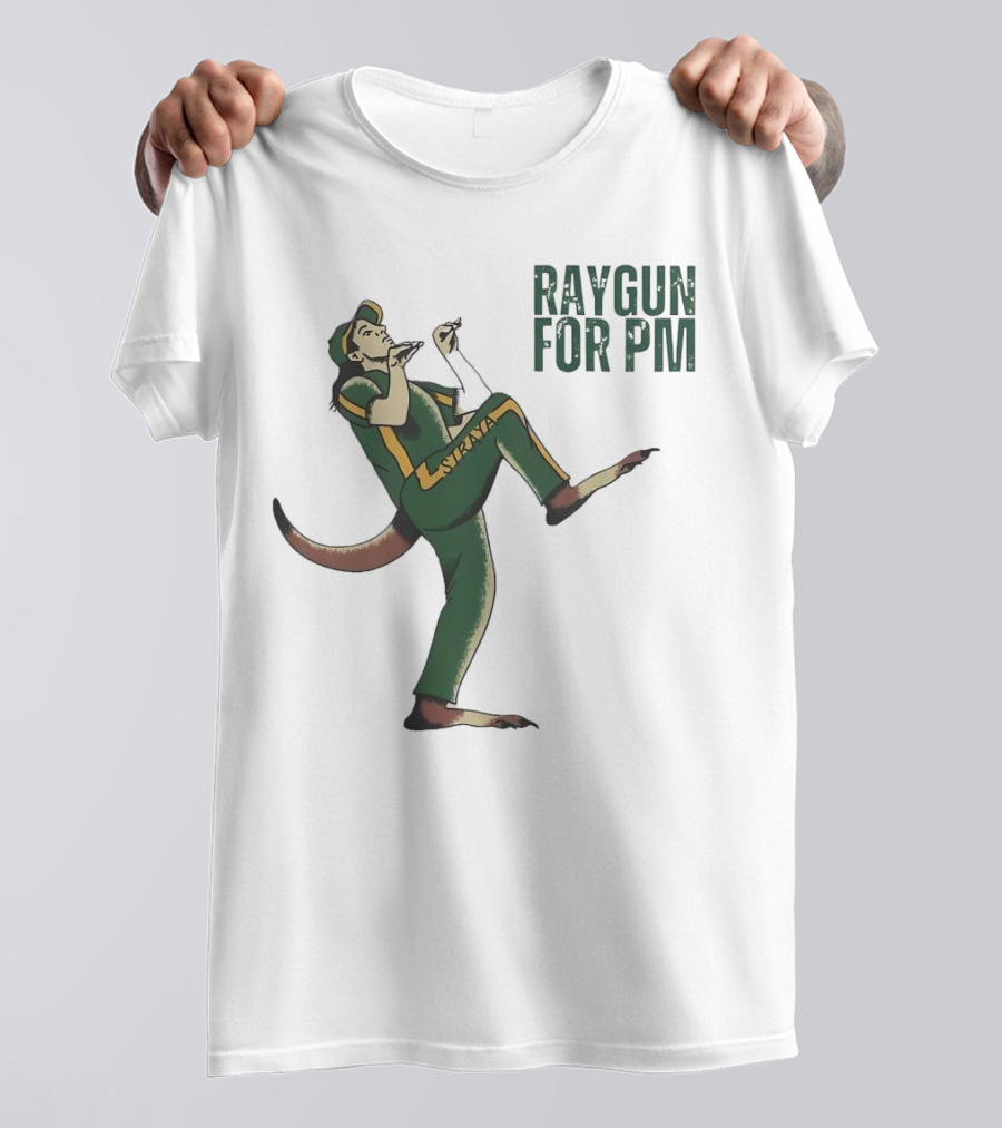 RAYGUN FOR PM Cricketer Playing Instrument T-Shirt