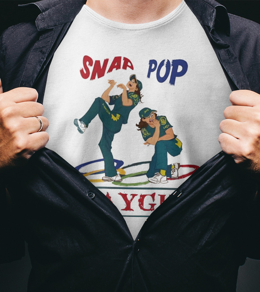 RAYGUN Snap Pop Breakdancer Olympic Paris T-Shirt