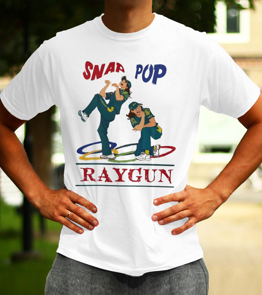 RAYGUN Snap Pop Breakdancer Olympic Paris T-Shirt